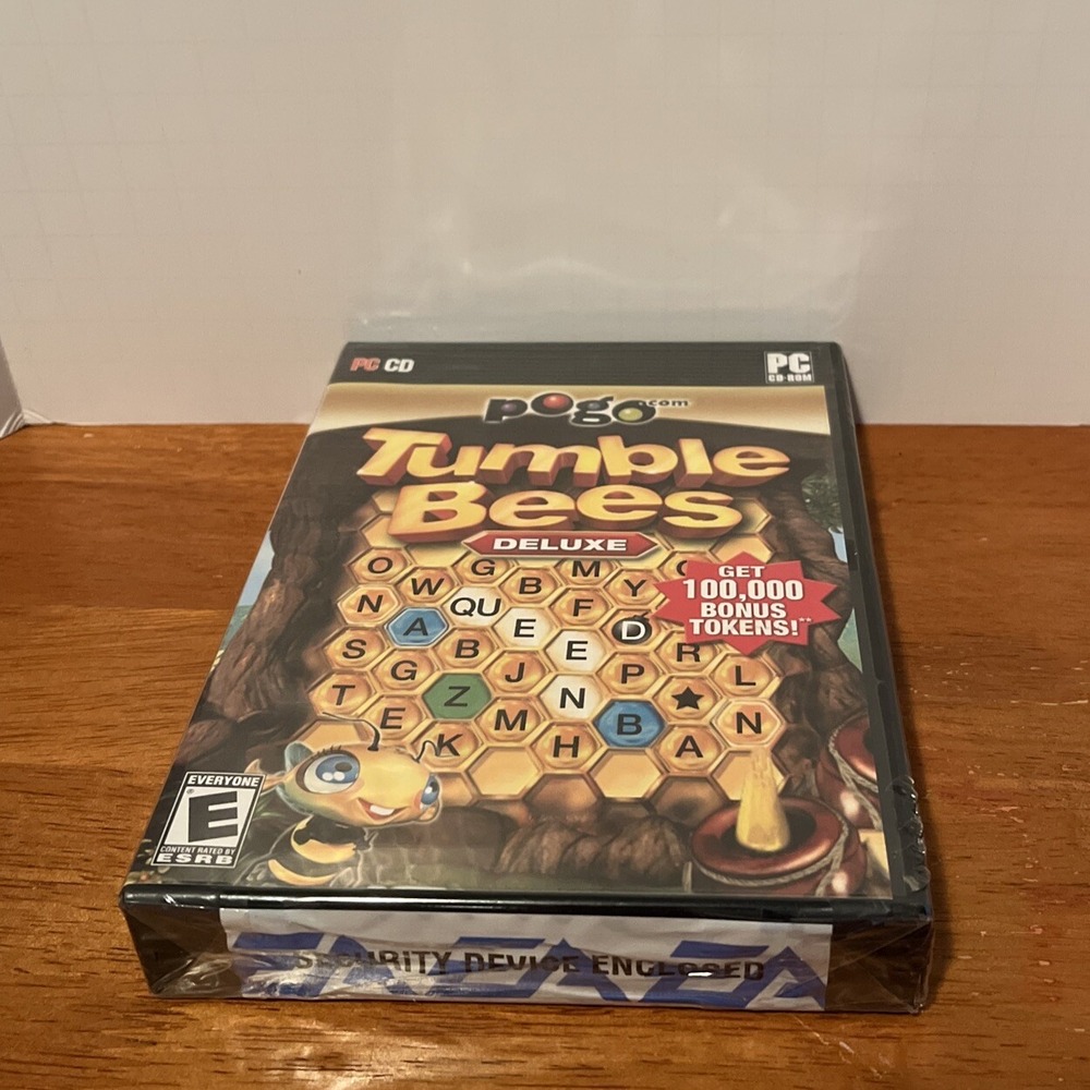 Pogo.com Tumble Bees Deluxe PC Game CD Rom New Sealed Includes Bonus Tokens - Picture 4 of 5